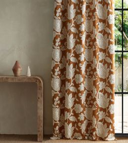 Zamora Fabric by Harlequin Terracotta