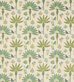 Zanzibar Fabric by Jane Churchill Green
