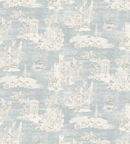 Zarafa Park Fabric by Madeaux 01 Sea Mist