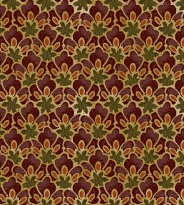 Zareen Fabric by Arley House Cranberry