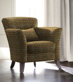 Zareen Fabric by Arley House Sepia