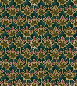Zareen Fabric by Arley House Verdigris