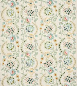 Zaviera Fabric by Jane Churchill Green