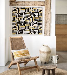 Zawaya Wallpaper by Osborne & Little Black/Ivory