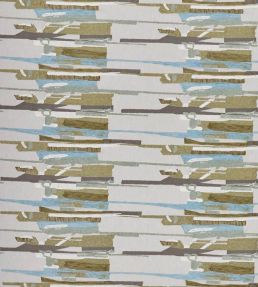 Zeal II Fabric by Harlequin Eucalyptus/Aloe/Slate