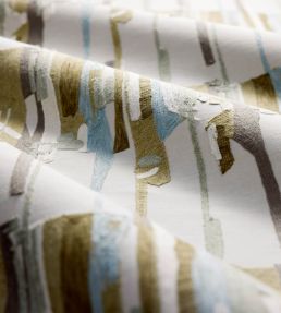 Zeal II Fabric by Harlequin Eucalyptus/Aloe/Slate