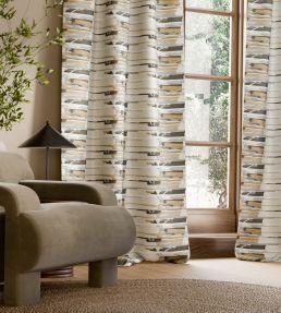 Zeal II Fabric by Harlequin Pebble/Oat/Straw