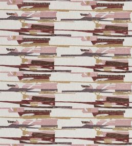 Zeal II Fabric by Harlequin Rouge/Julip/Burgundy