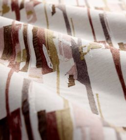 Zeal II Fabric by Harlequin Rouge/Julip/Burgundy