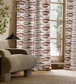 Zeal II Fabric by Harlequin Rouge/Julip/Burgundy