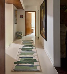 Harlequin Zeal Runner rug Forest 43007070245 Forest