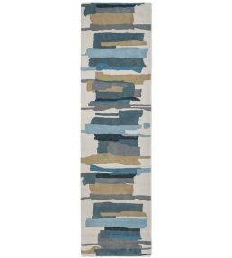 Harlequin Zeal Runner rug Indigo 43008070245 Indigo