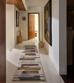 Harlequin Zeal Runner rug Taupe 43001070245 Taupe