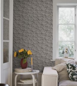 Zebra Wallpaper by Borastapeter Grey