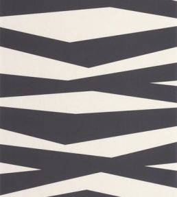 Zebra Game Wallpaper by Casadeco Noir