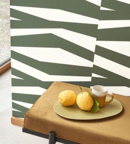 Zebra Game Wallpaper by Casadeco Sapin