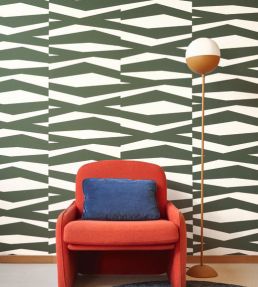 Zebra Game Wallpaper by Casadeco Sapin