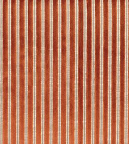 Zebu Fabric by Casamance Orange Brule