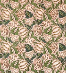 Zenith Fabric by Harlequin Blush/Forest