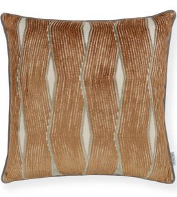 Zephi Cushion 50 x 50cm by Romo Copper