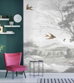 Zephyr Mural by Woodchip & Magnolia Grey