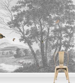 Zephyr Mural by Woodchip & Magnolia Grey