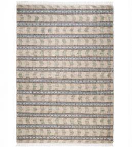 GP & J Baker Zig Zag rug Blue/Natural BA50037.3.0 Blue/Natural