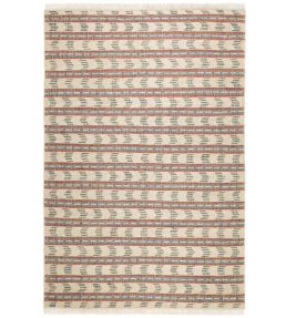GP & J Baker Zig Zag rug Red/Blue BA50037.1.0 Red/Blue