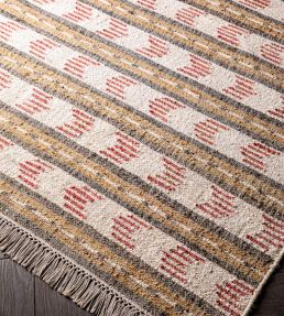 GP & J Baker Zig Zag rug Red/Blue BA50037.1.0 Red/Blue