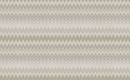 Zig Zag Multicolore Wallpaper by Missoni Green