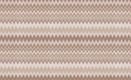 Zig Zag Multicolore Wallpaper by Missoni Pink