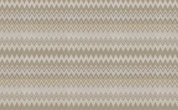 Zig Zag Multicolore Wallpaper by Missoni Sand
