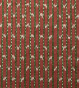 Zig Zag Fabric by Titley and Marr Lichen & Coral