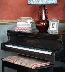 Zigga Stripe Fabric by Ian Sanderson Spice Mix