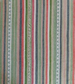 Zigga Stripe Fabric by Ian Sanderson Rosa Mundi