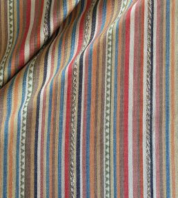Zigga Stripe Fabric by Ian Sanderson Spice Mix