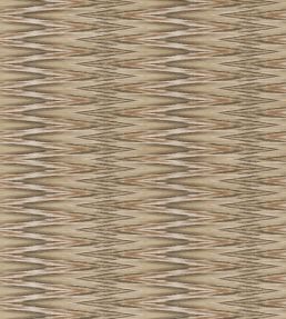 Ziggery Grasscloth Wallpaper by Madeaux 05 Umber
