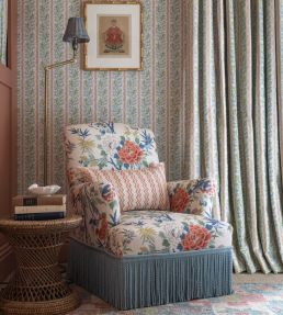 Ziggy Fabric by GP & J Baker Blue