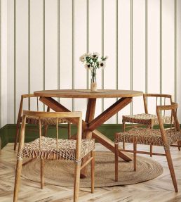 Ziggy Stripe Wallpaper by Woodchip & Magnolia Botanist