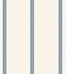 Ziggy Stripe Wallpaper by Woodchip & Magnolia Harbour Blue