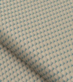 Zigzag Fabric by Nobilis Bleu Ciel