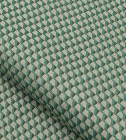 Zigzag Fabric by Nobilis Celadon