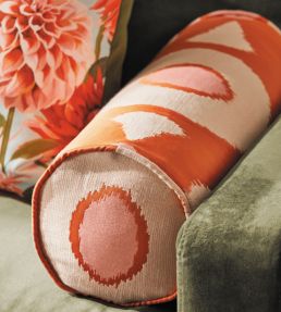 Zinnia Fabric by Harlequin Clementine / Peony