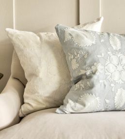 Zinnia Cushion 60 x 60cm by William Yeoward Cloud
