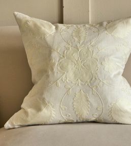 Zinnia Cushion 60 x 60cm by William Yeoward Cloud