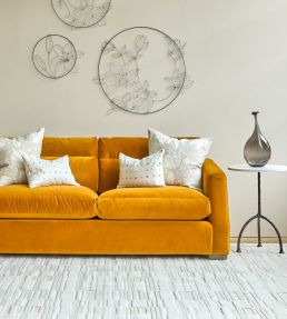Zinnia Cushion 60 x 60cm by William Yeoward Natural