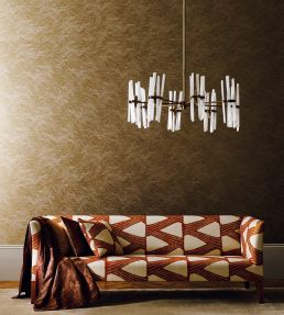 Akaishi Wallpaper by Zoffany Gold