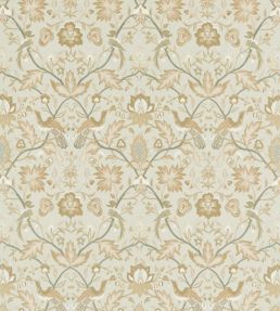 Oiseaux De Paradis Fabric by Zoffany Mineral