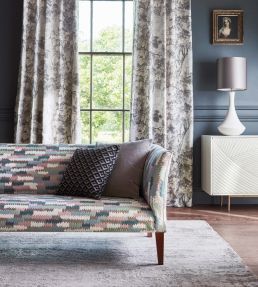 Richmond Park Linen Fabric by Zoffany Midwinter