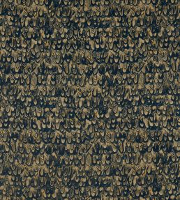 Icarus Fabric by Zoffany Tigers Eye/Ink